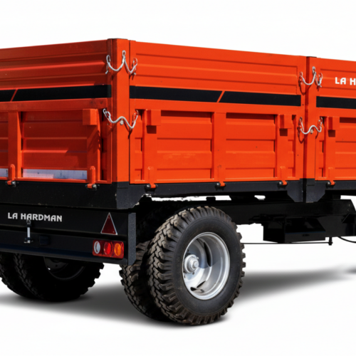 Hydraulic Tipping Trailer 9 Ton Capacity Single Axle 4 Wheel Model GGS-TT(9MT)