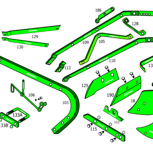 Animal Drawn Plough Parts