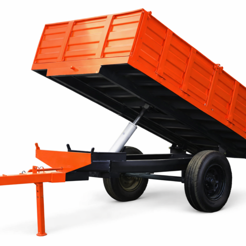 Hydraulic Tipping Trailer/Tractor Trolley-Single Axle